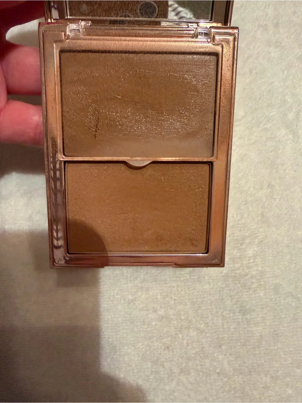 Patrick ta She’s bronzed powder and cream duo